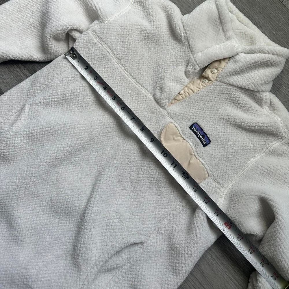 Patagonia womens Re-tool snap T pullover sweater soft cozy high pile size M - Picture 7 of 8